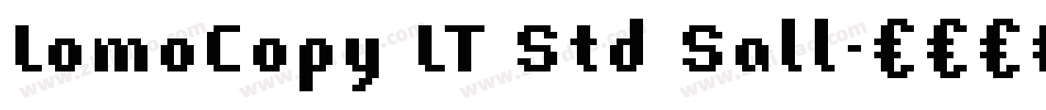 LomoCopy LT Std Sall字体转换
